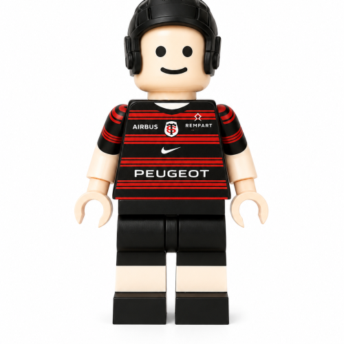 Brickman Stade toulousain avec casque