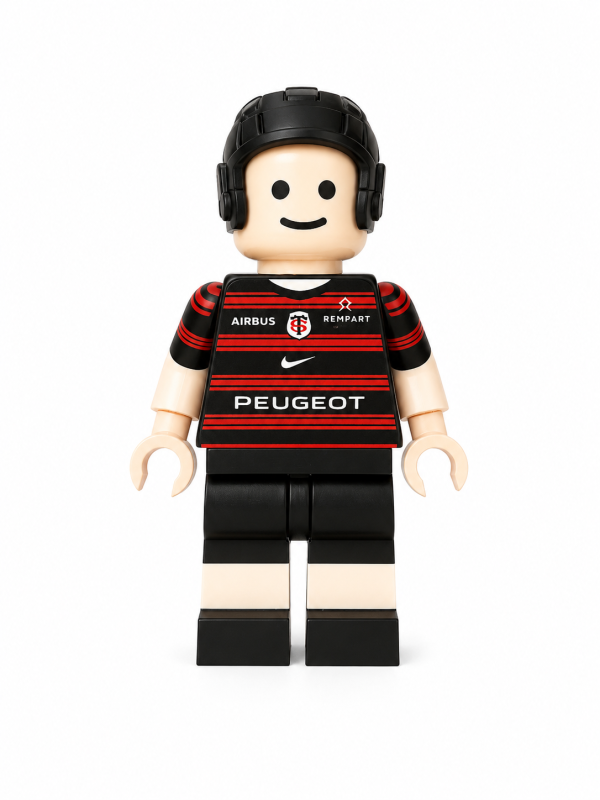 Brickman Stade toulousain avec casque
