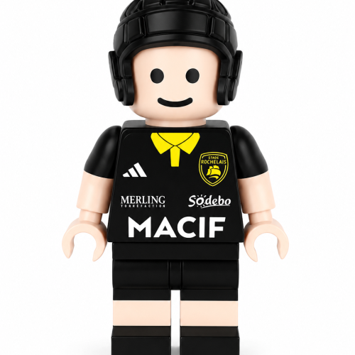 Brickman Stade Rochelais avec casque