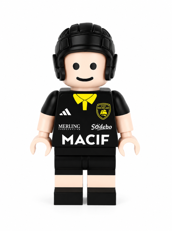 Brickman Stade Rochelais avec casque