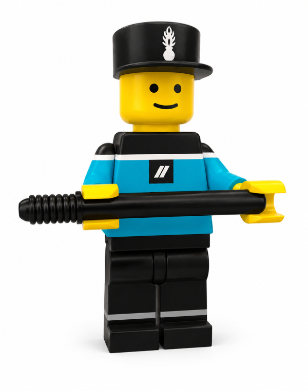 Support papier toilette - Gendarme