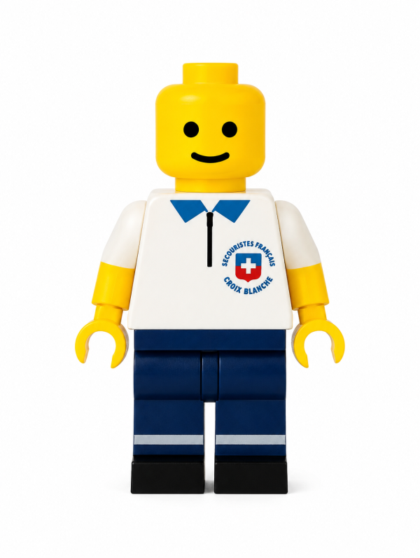 Brickman Secouriste Croix Blanche