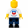 Brickman Secouriste Croix Blanche