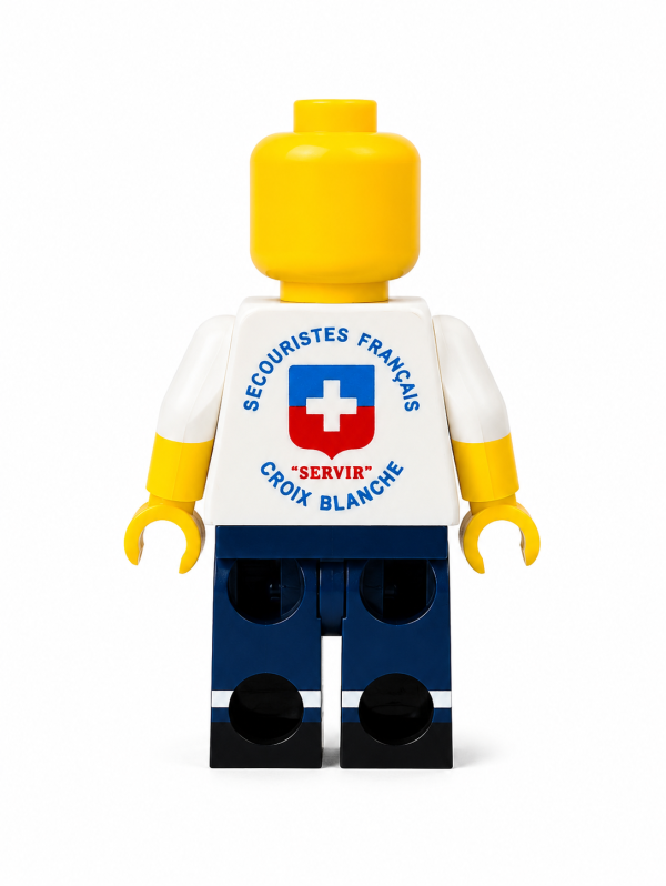 Brickman Secouriste Croix Blanche