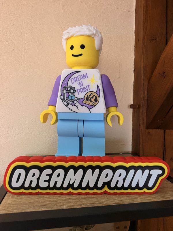 Prénom personnalisé style Lego